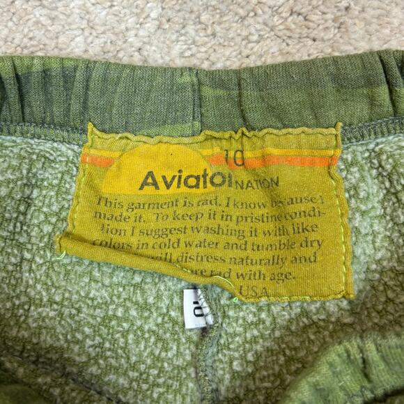 Aviator Nation Venice California Logo Camo Sweatpants Youth 10 - Picture 4 of 9